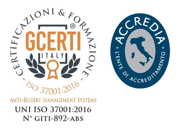 Accredia - GCERTI Certificazione ISO 37001:2016